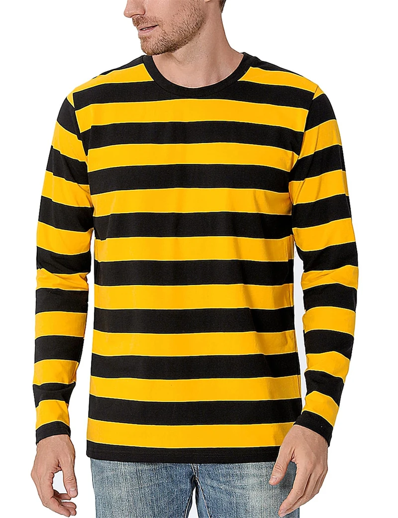 Embellish Knit - T-shirt à manches longues pour homme,