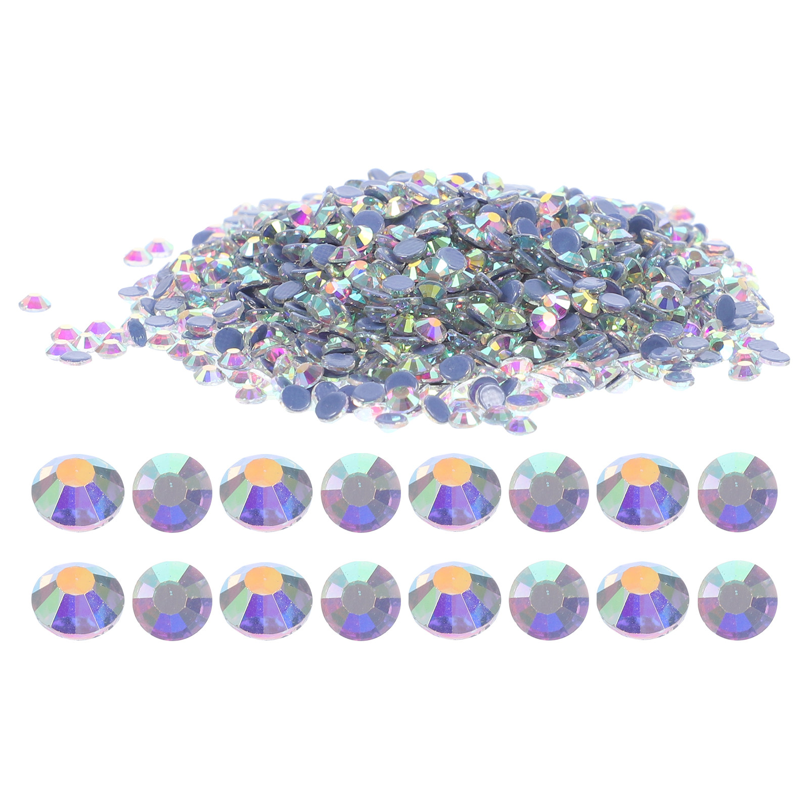 Embellishment Glue Craft - 2880 pièces de strass thermocollants, strass
