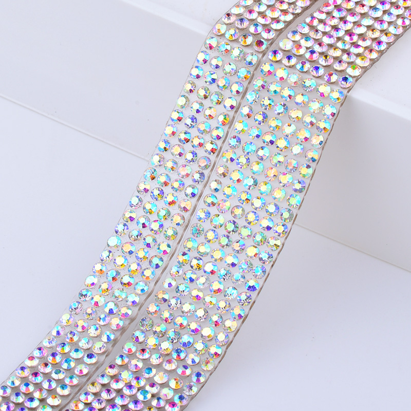 JUNAO-Garniture en tissu biscu - Crystal Mesh Fabric avis et prix