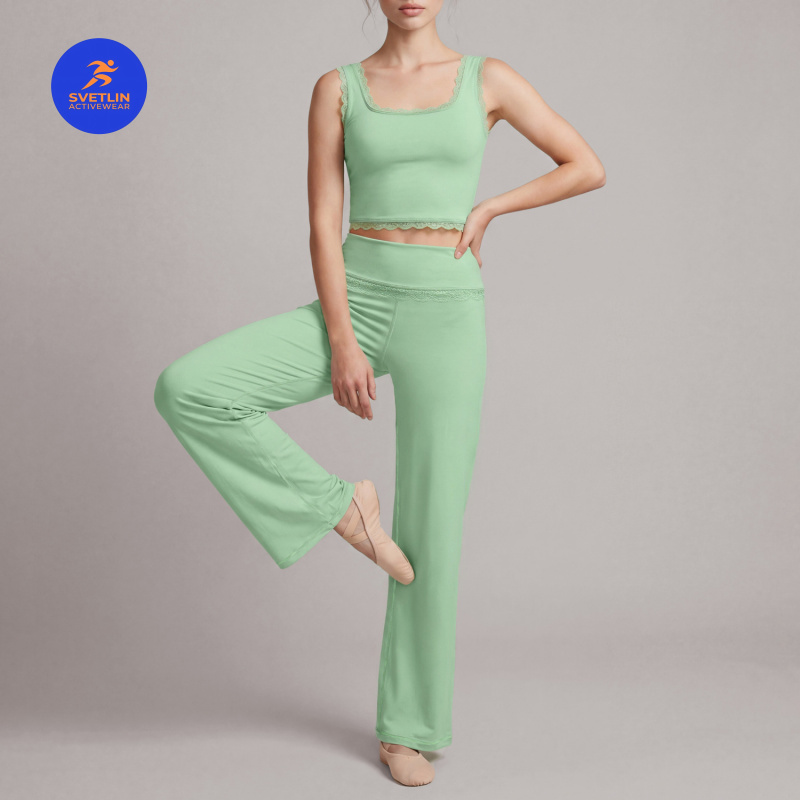 Ensemble de vêtements de sport - Elastic Lace Trim avis et prix